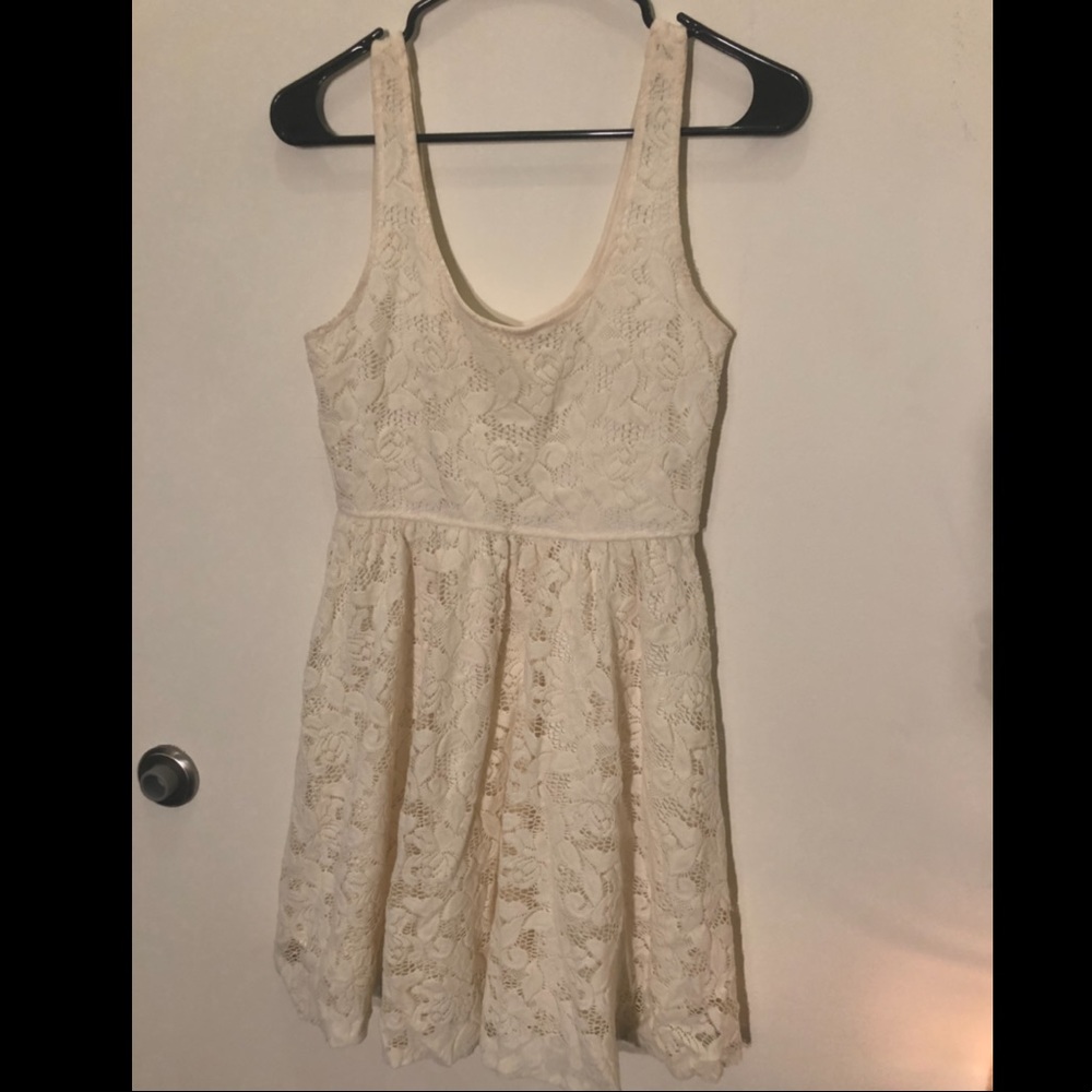 Lace Sleeveless Sundress